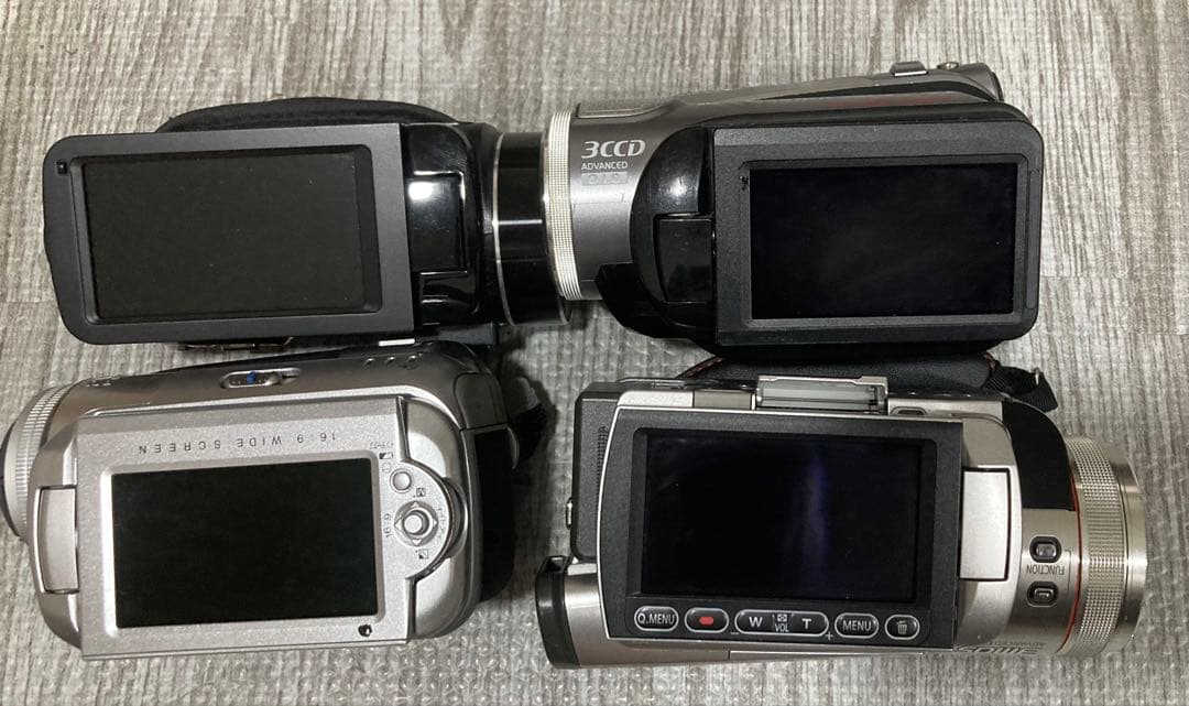 ビデオカメラ12台まとめ売り　※動作未確認