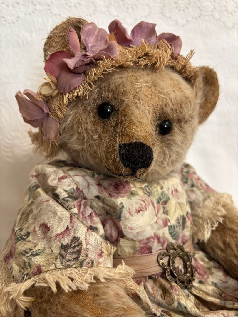 フォーゲットミーノットベア制作Mary