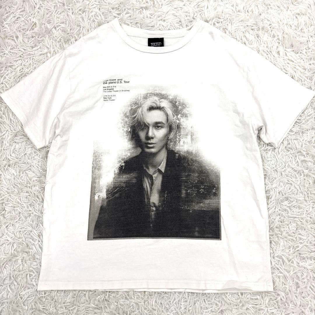 Fujii Kaze 藤井風 アメリカツアー ライブTシャツ ホワイト