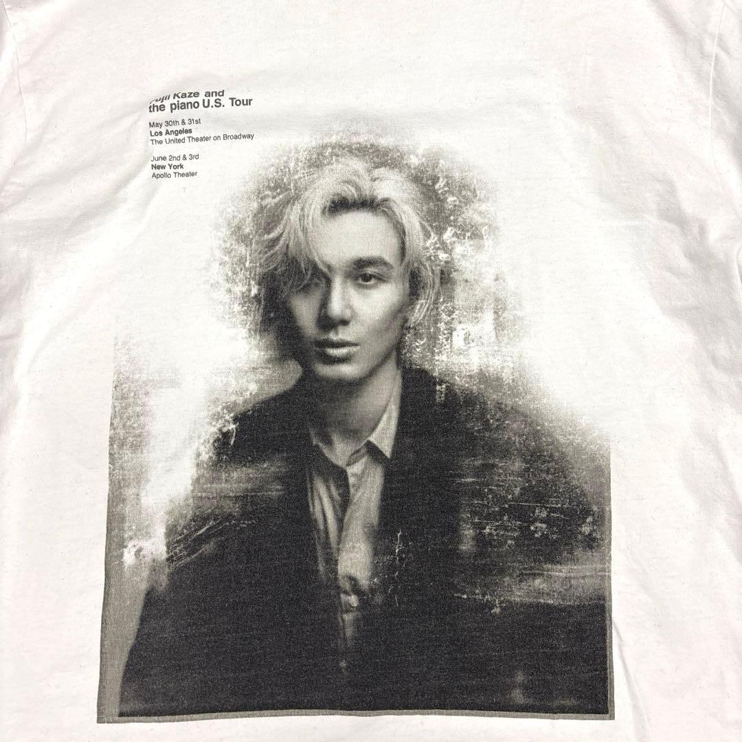 Fujii Kaze 藤井風 アメリカツアー ライブTシャツ ホワイト