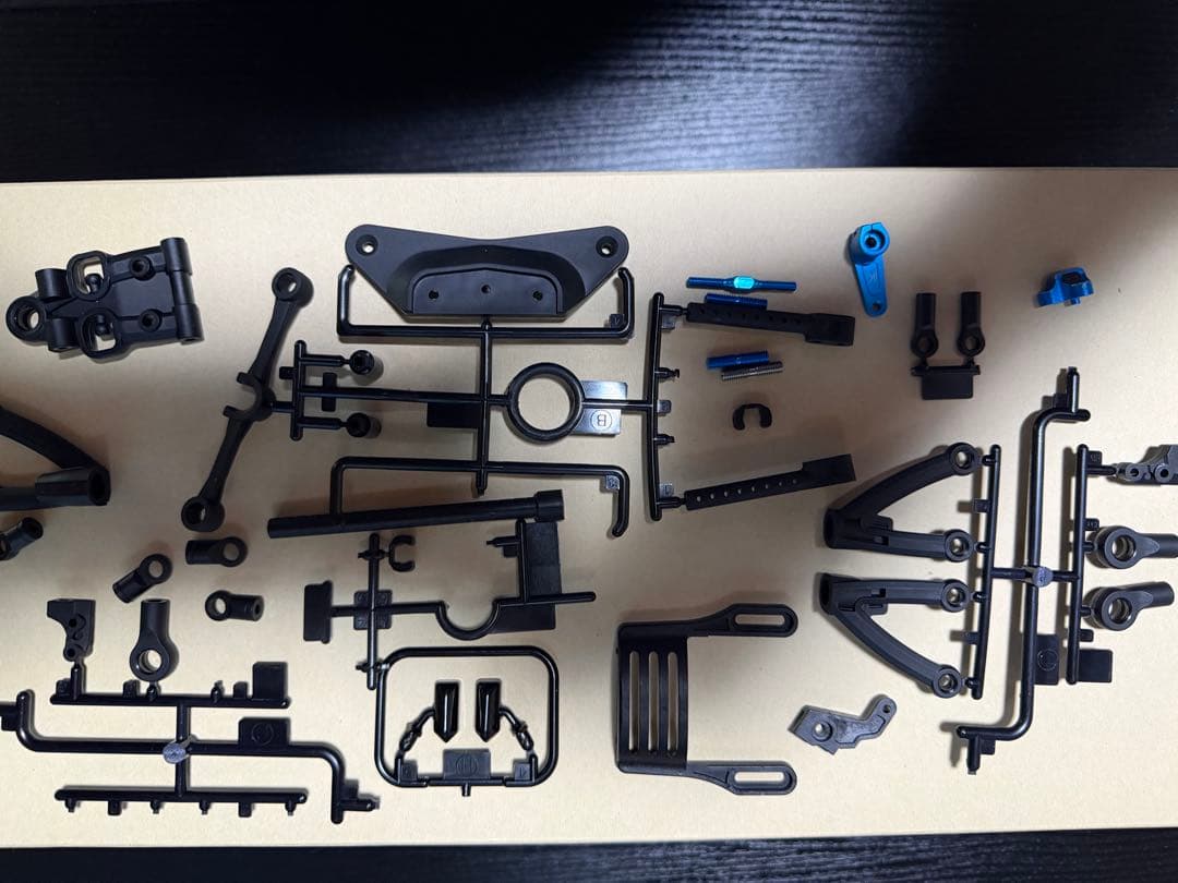 TAMIYA TA08R オプション予備パーツ付き TA08R用オプションパーツのご