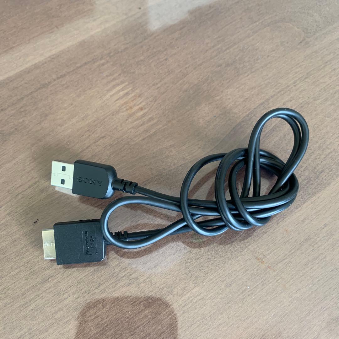 SONY ウォークマン NW-S315 青 USBケーブル付き - メルカリ
