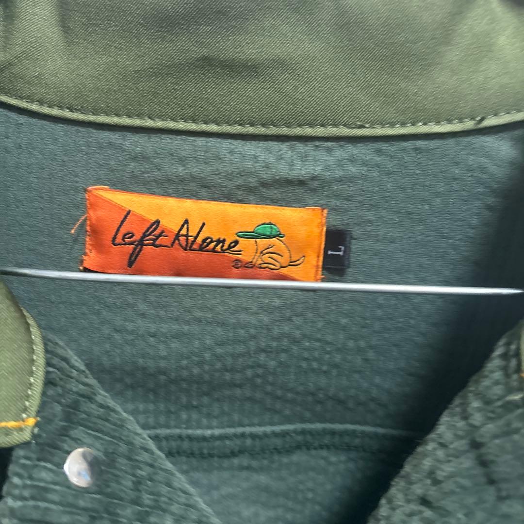 あ*あ様 Left Alone レフトアローン　コーデュロイジャケット ダークグ