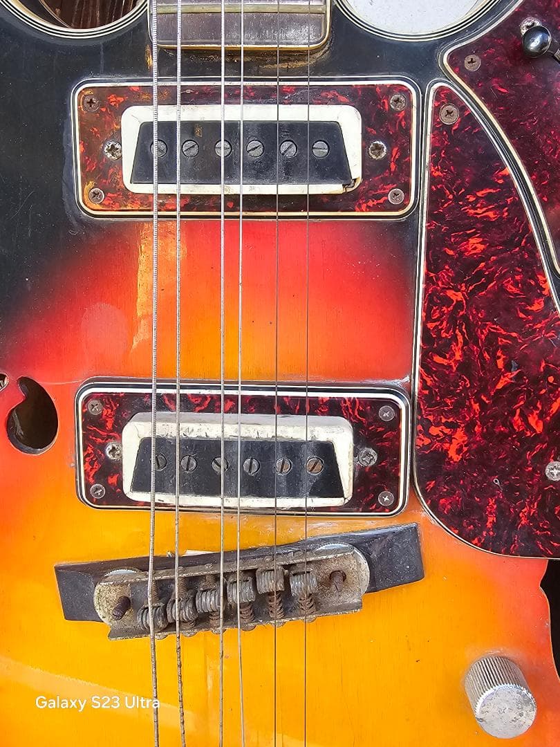 Aria Diamonds 1967年頃？日本製 エレキギター サンバースト