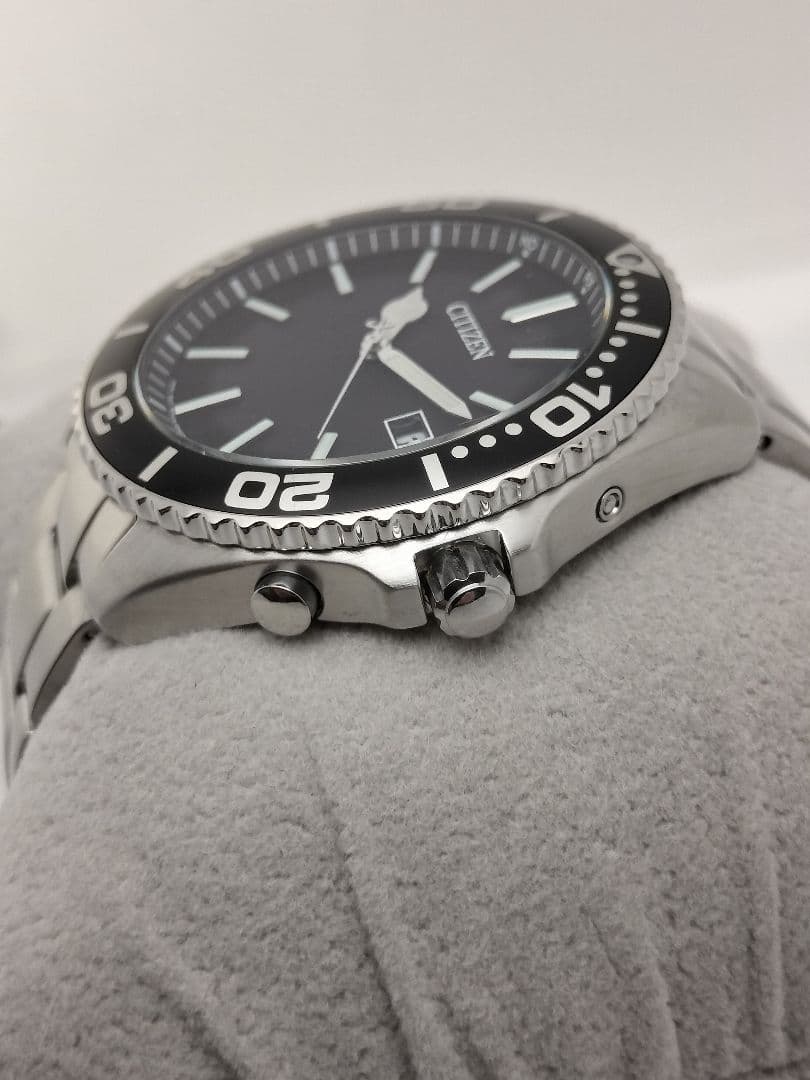 希少　200気圧防水　シチズン　オルタナ　ダイバー　電波ソーラー　H416