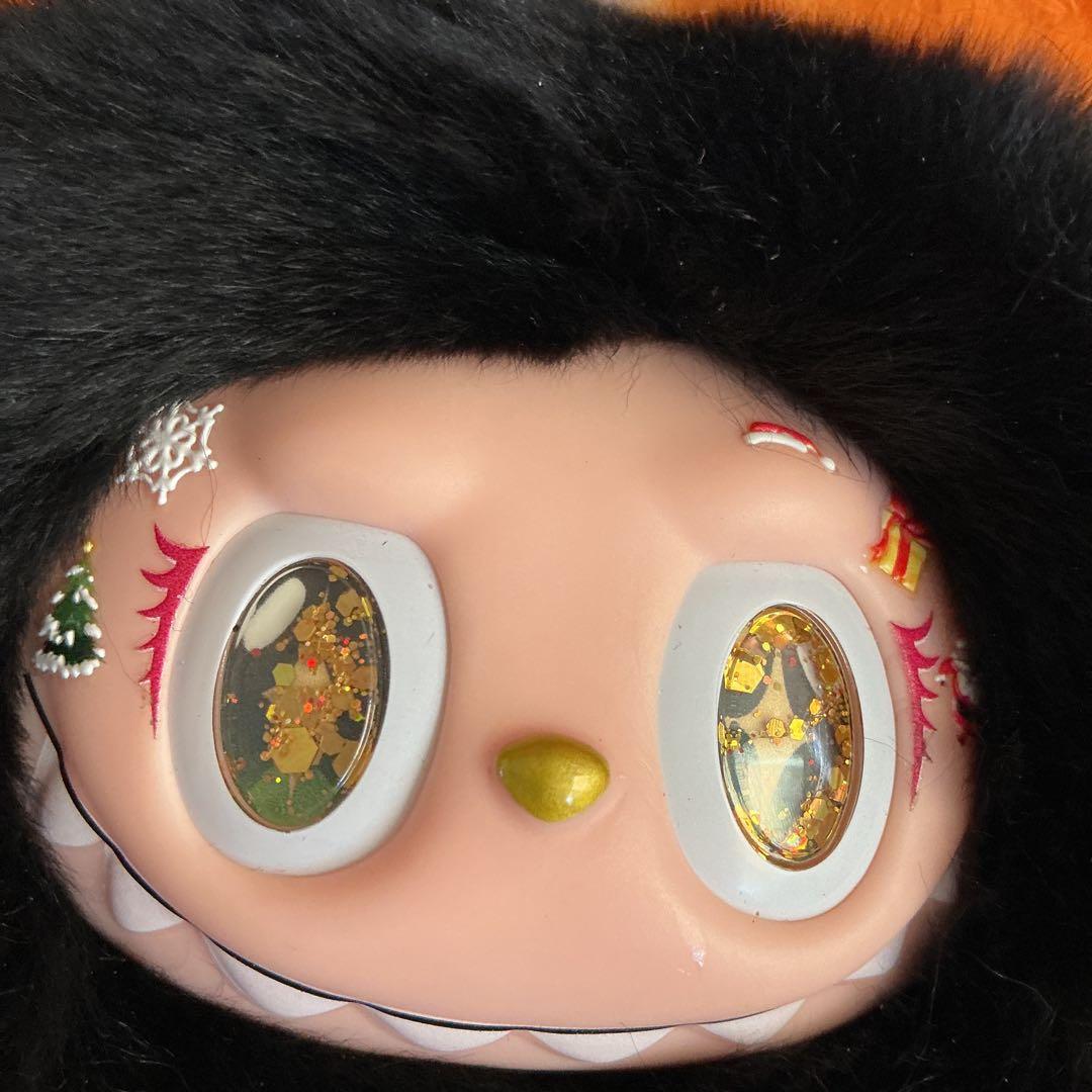 ジモモ　ラブブ　狐　黒　オレンジ