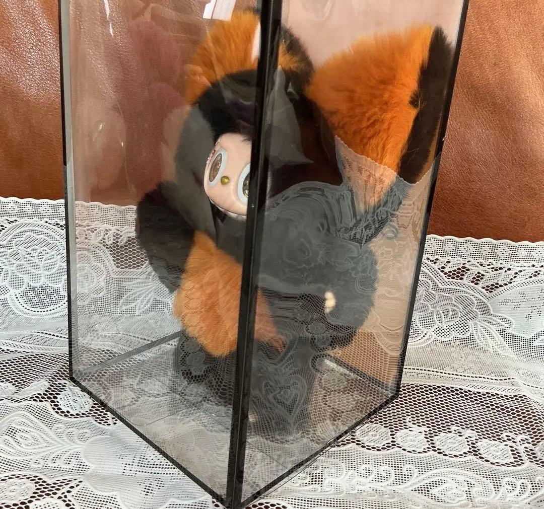 ジモモ　ラブブ　狐　黒　オレンジ