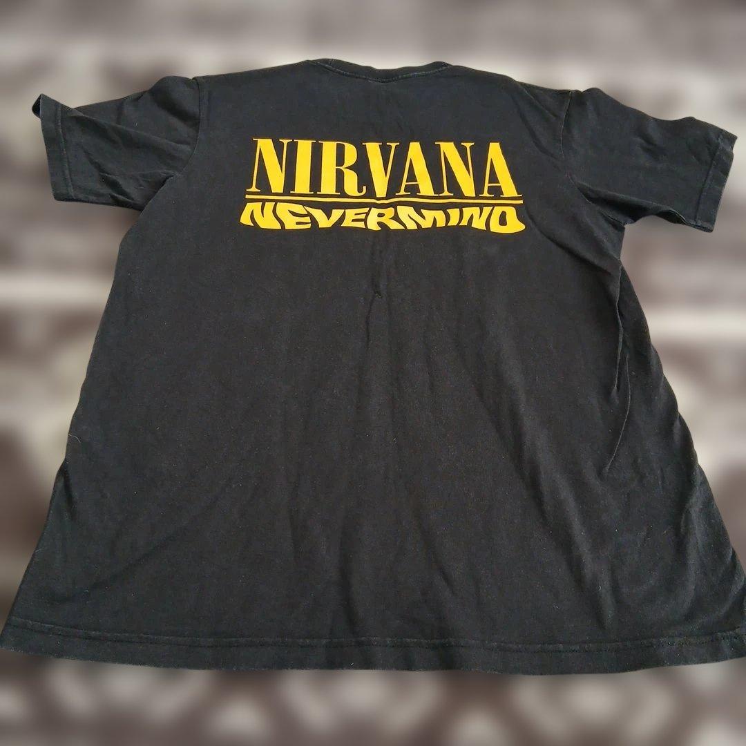 NIRVANA スミルースマイル Tシャツ Lサイズ - メルカリ