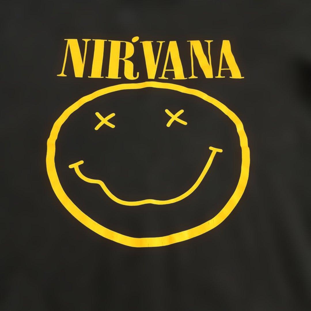 NIRVANA スミルースマイル Tシャツ Lサイズ - メルカリ