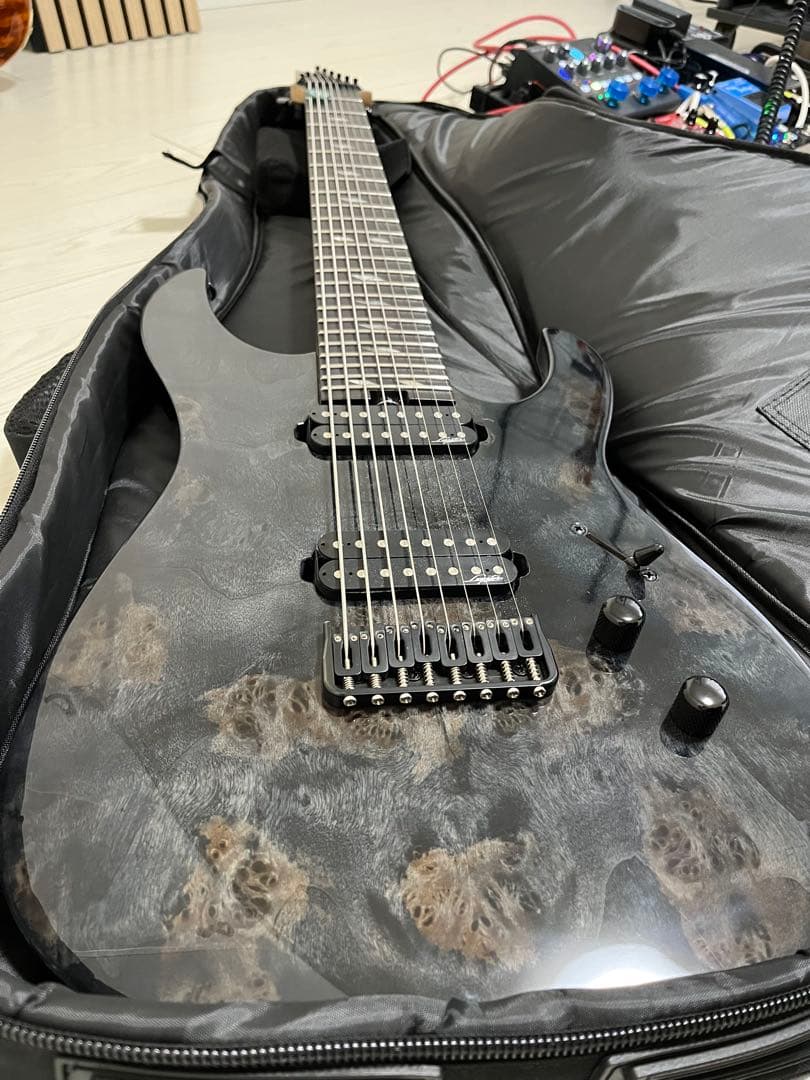 Legator NINJA N8SS -Black Burl- ギター 8弦