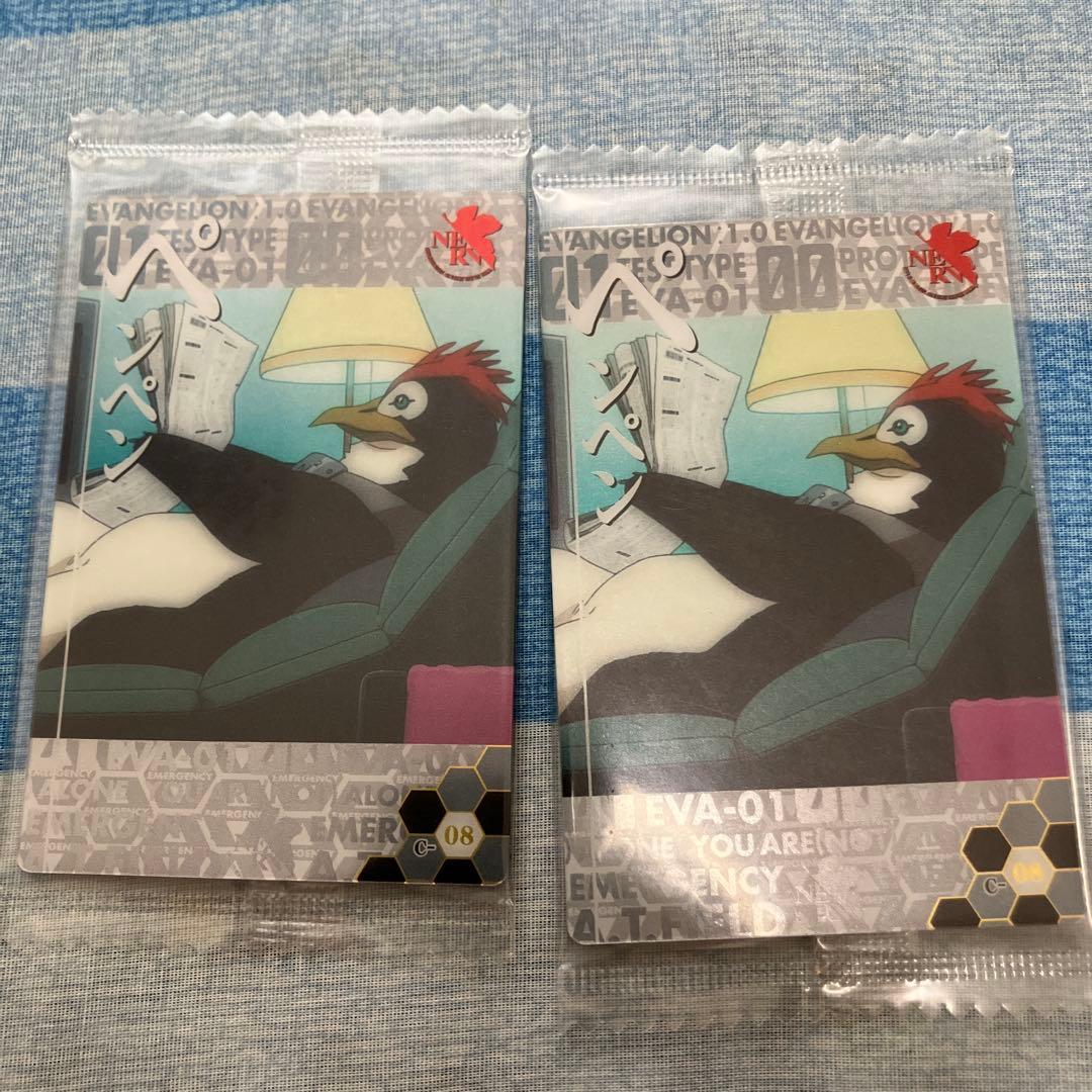 【2008年】エヴァンゲリオンカード　新品未開封品 12種類 ペンペンのみ2枚