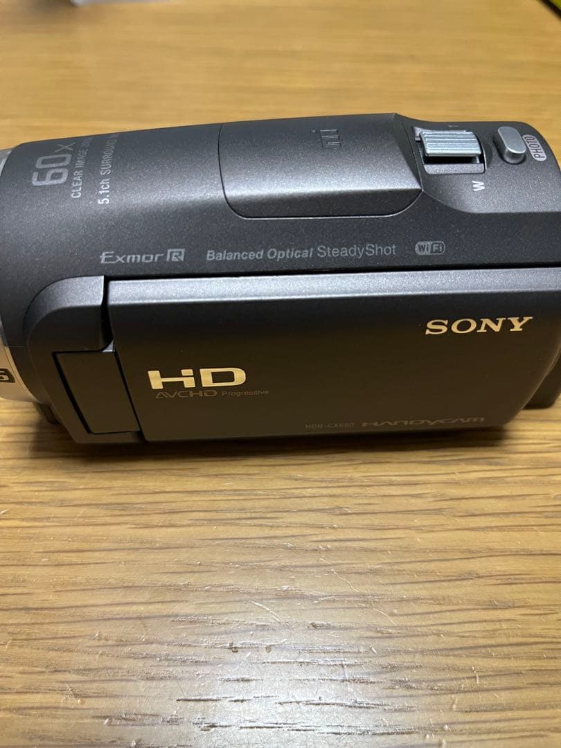 SONYデジタルビデオカメラHDRCX-680(TI)ブラウン2019年製おまけ