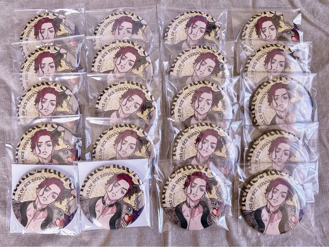 REBORN ジャンショ アクリルバッジ くつろぎVer XANXUS