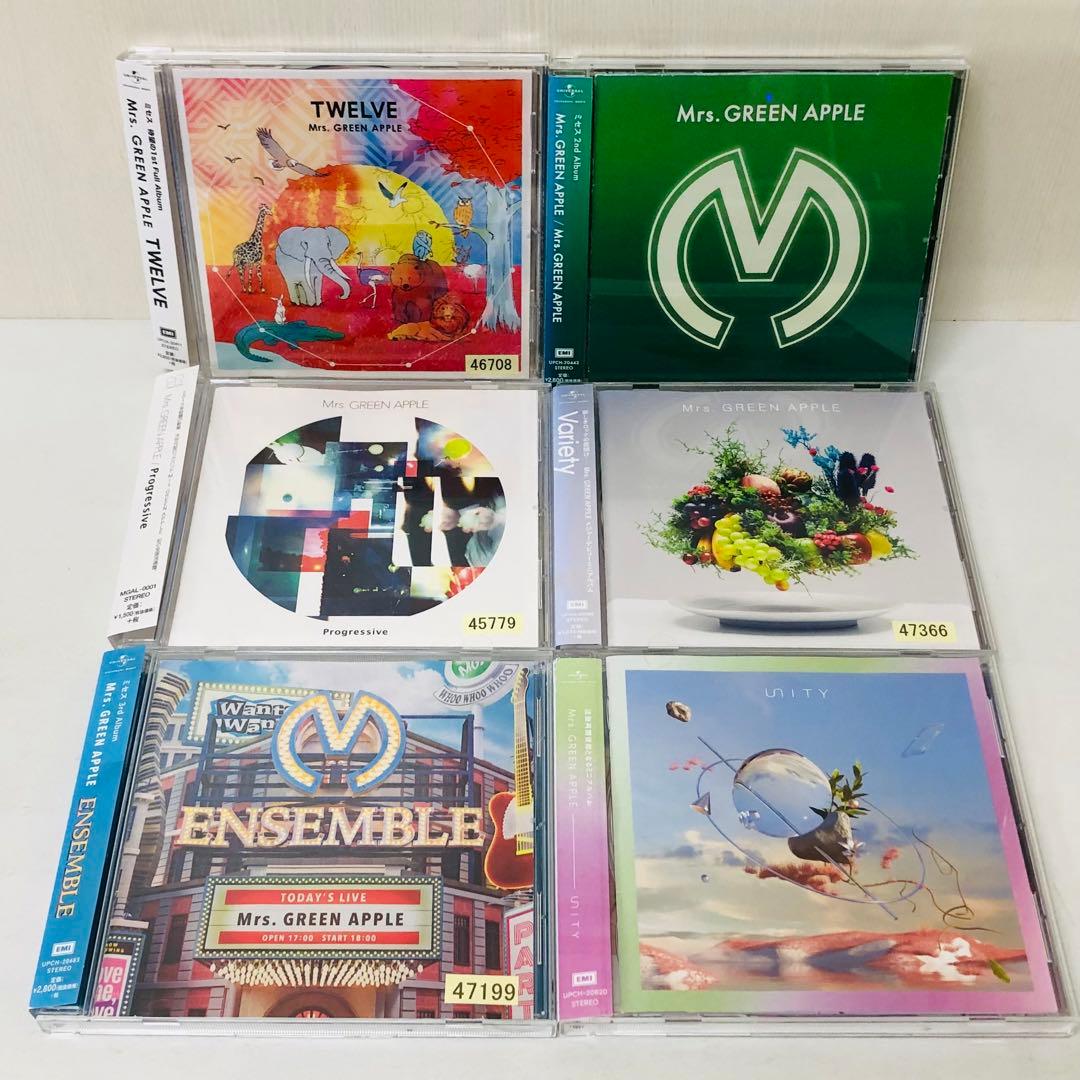 Mrs. GREEN APPLE 初回限定盤CD6枚