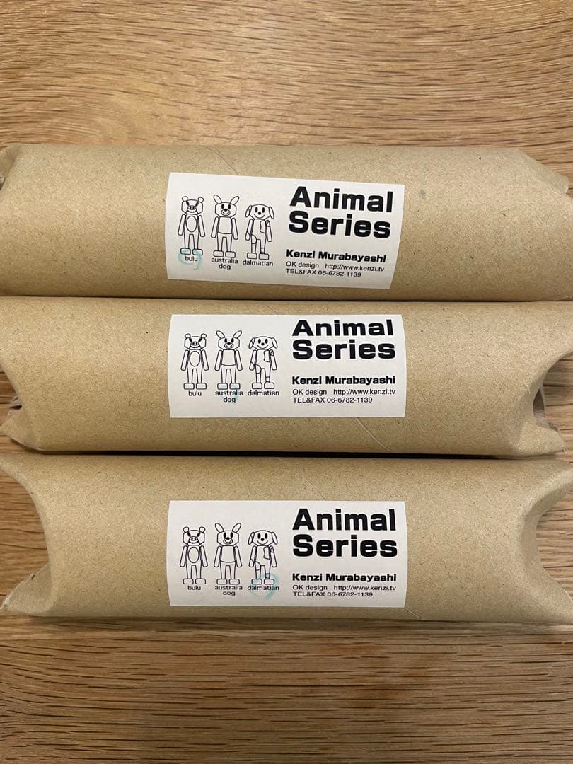 ムラバヤシケンジ 木彫アート 3体セット b - メルカリ