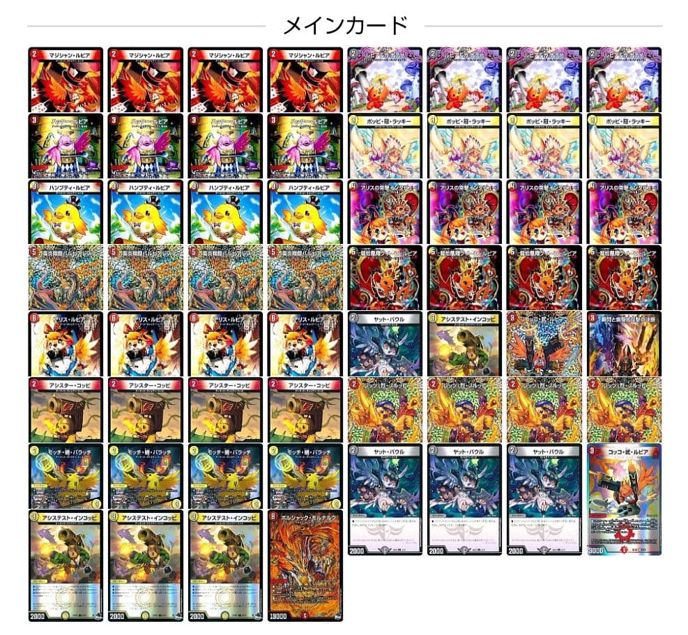 ファイアーバード デュエマ デッキ