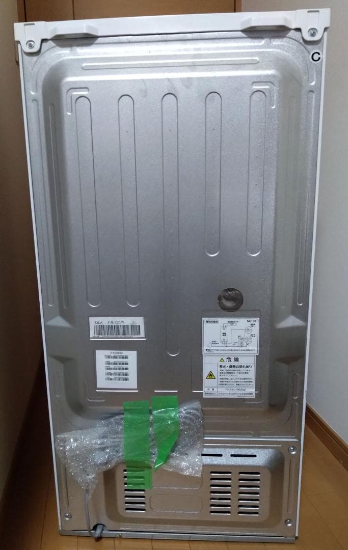 ハイアール　ノンフロン冷凍庫　102L　JF-NU102C　2021年7月購入