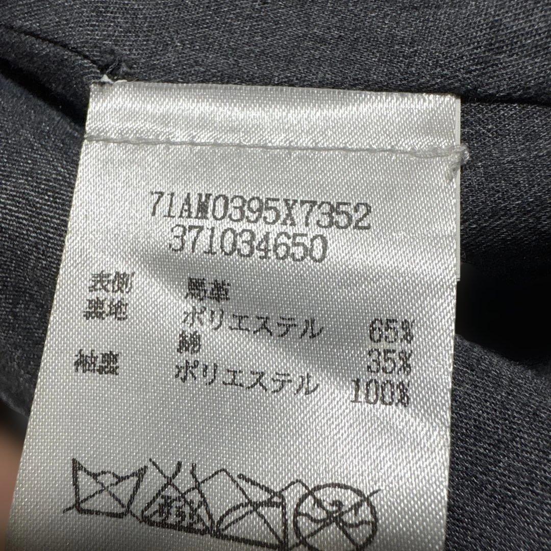 chocoleeel様専用ディースクエアード黒のレザーシングルライダースJK