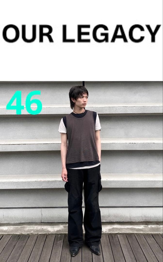 Our Legacy REVERSIBLE GRAVITY TANK Our Legacy】 REVERSIBLE GRAVITY