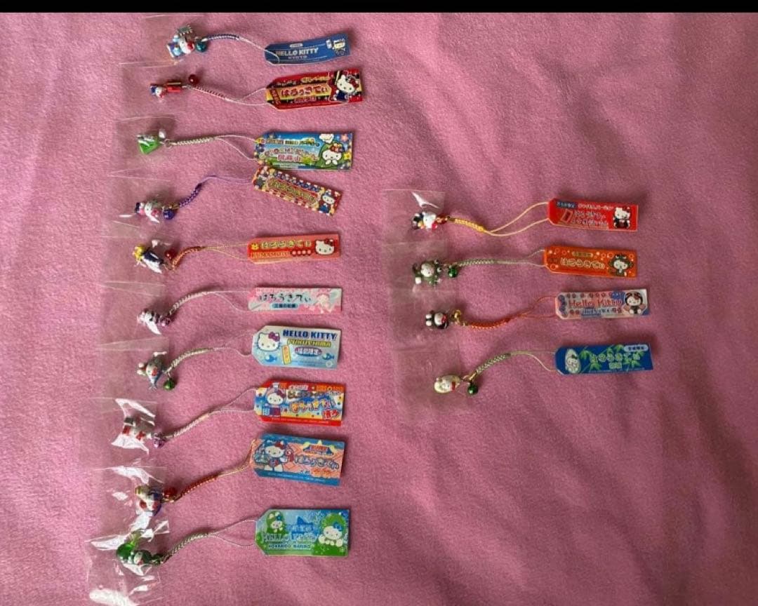 ご当地キティちゃん根付など150個セット