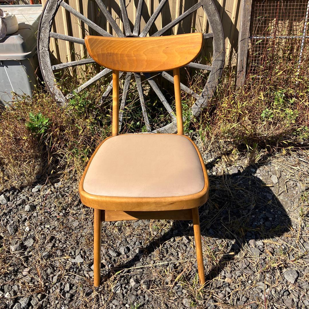 アンティーク/オールドマルニ/MARUNI/レトロ/ウッドチェア/デルタチェア