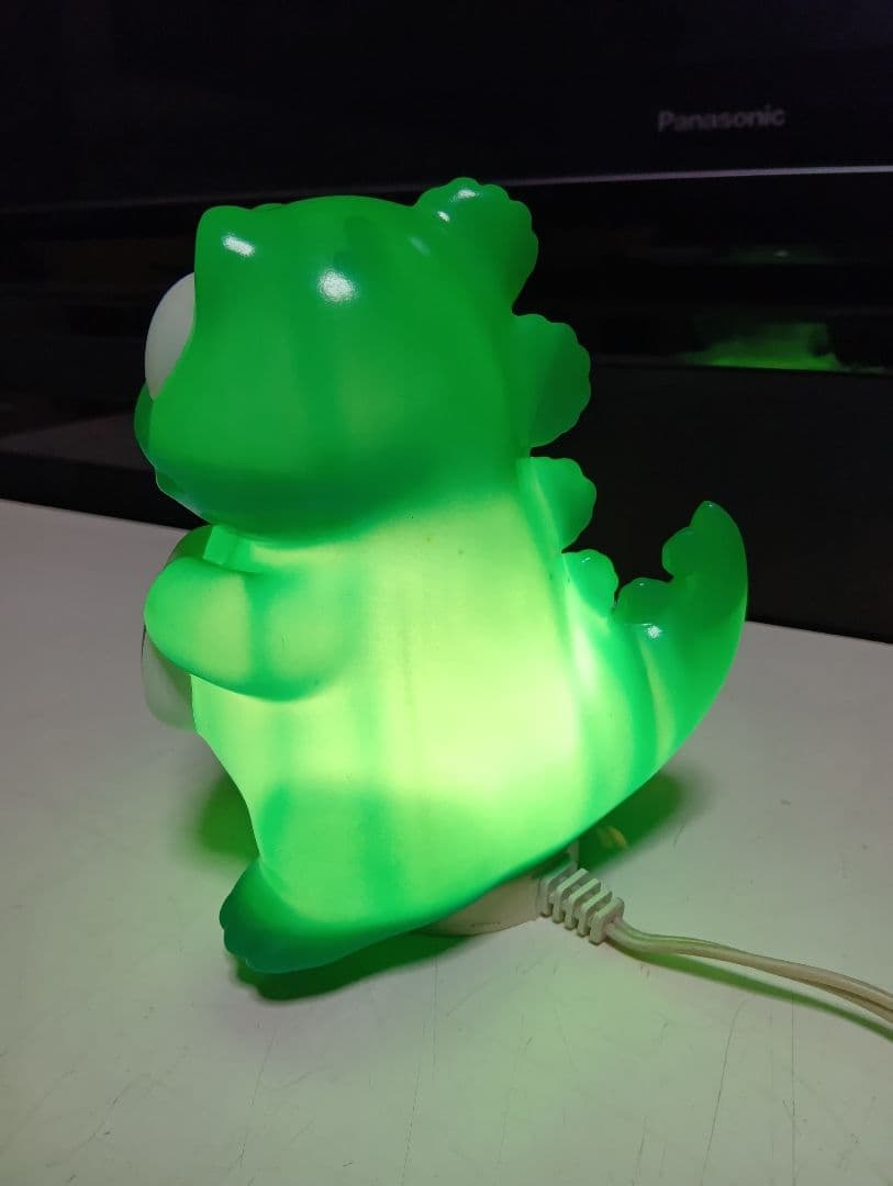 希少　1980's　オフィシャル　GODZILLA　学研 東宝　日本製　ランプ