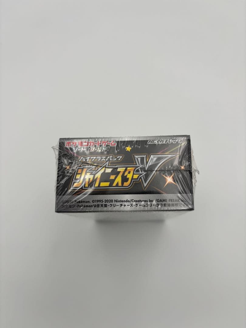 新品 未開封 ポケモンカード シャイニースターV BOX シュリンク付