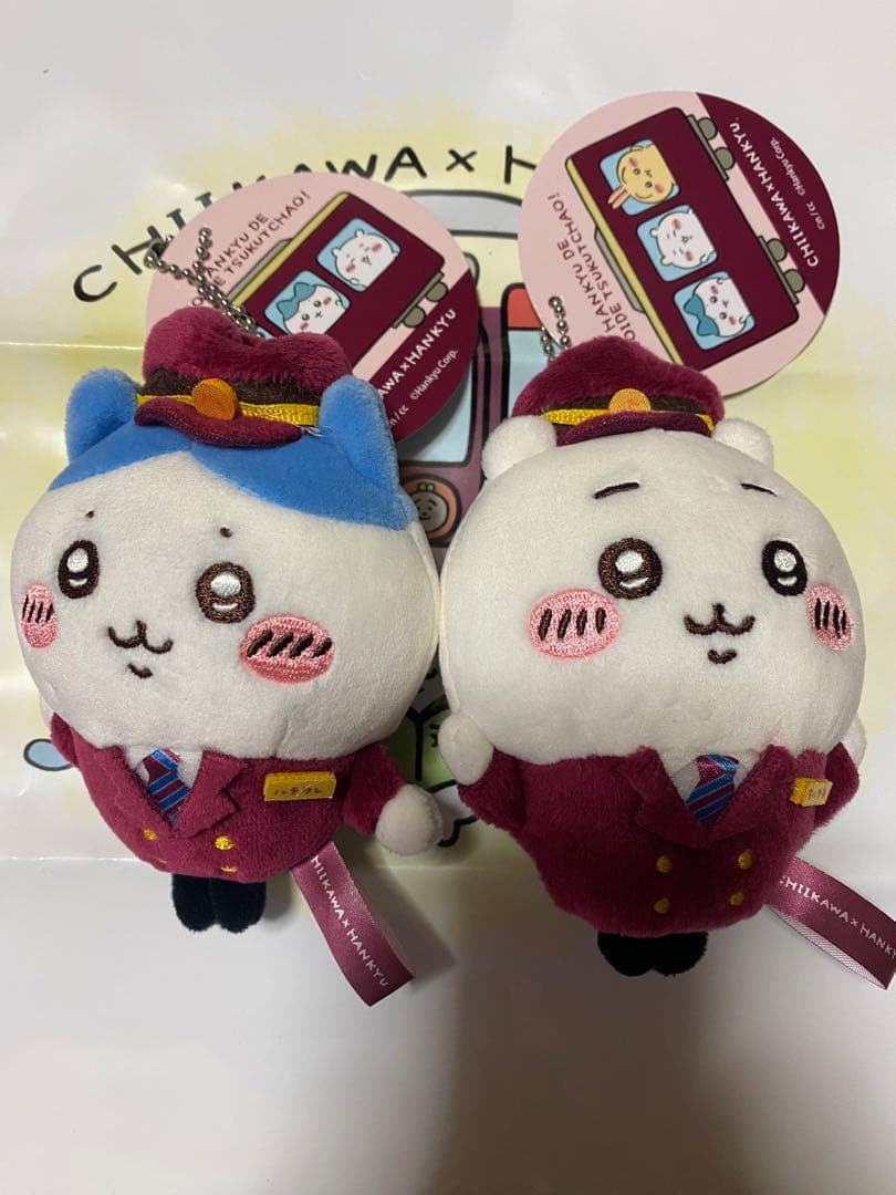 ちいかわ 阪急マスコット うさぎ ちいかわ ハチワレセット