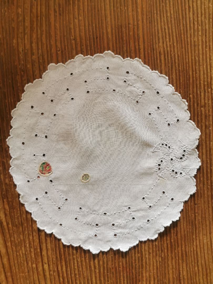 アンティークピケドプロヴァンス 超大判スカラップキルト薔薇＆麦