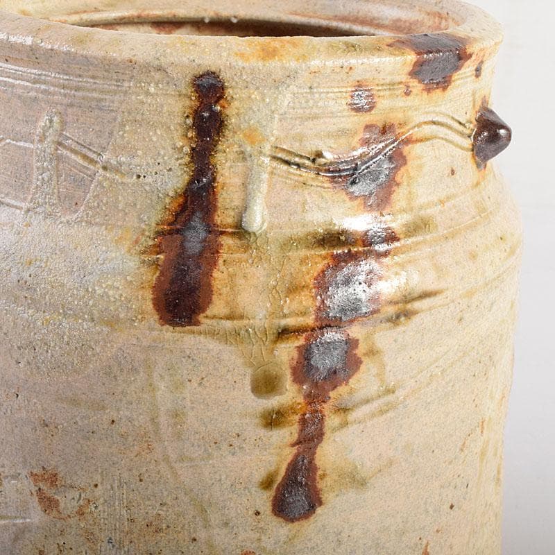 茶道具 美濃焼 大萱窯 加藤弥右衛門造 水指 共箱 V 8306