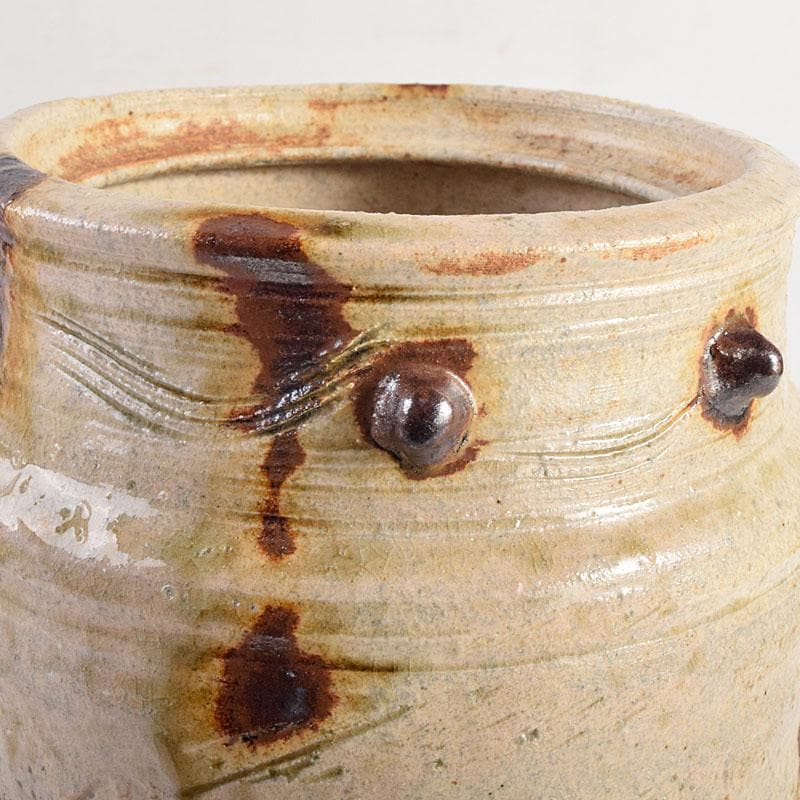 茶道具 美濃焼 大萱窯 加藤弥右衛門造 水指 共箱 V 8306