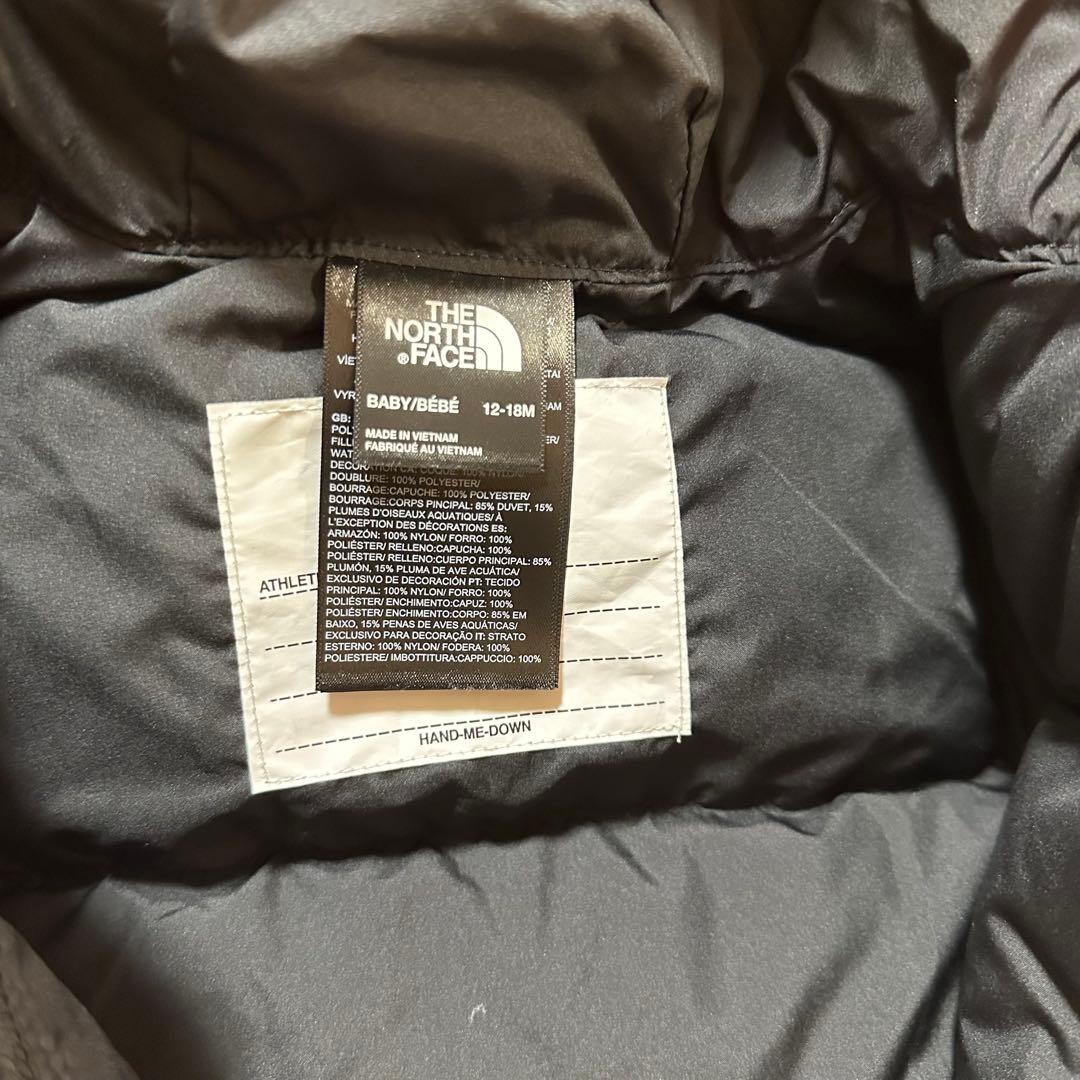 The North Face ダウンジャンプスーツノースフェイス12-18M