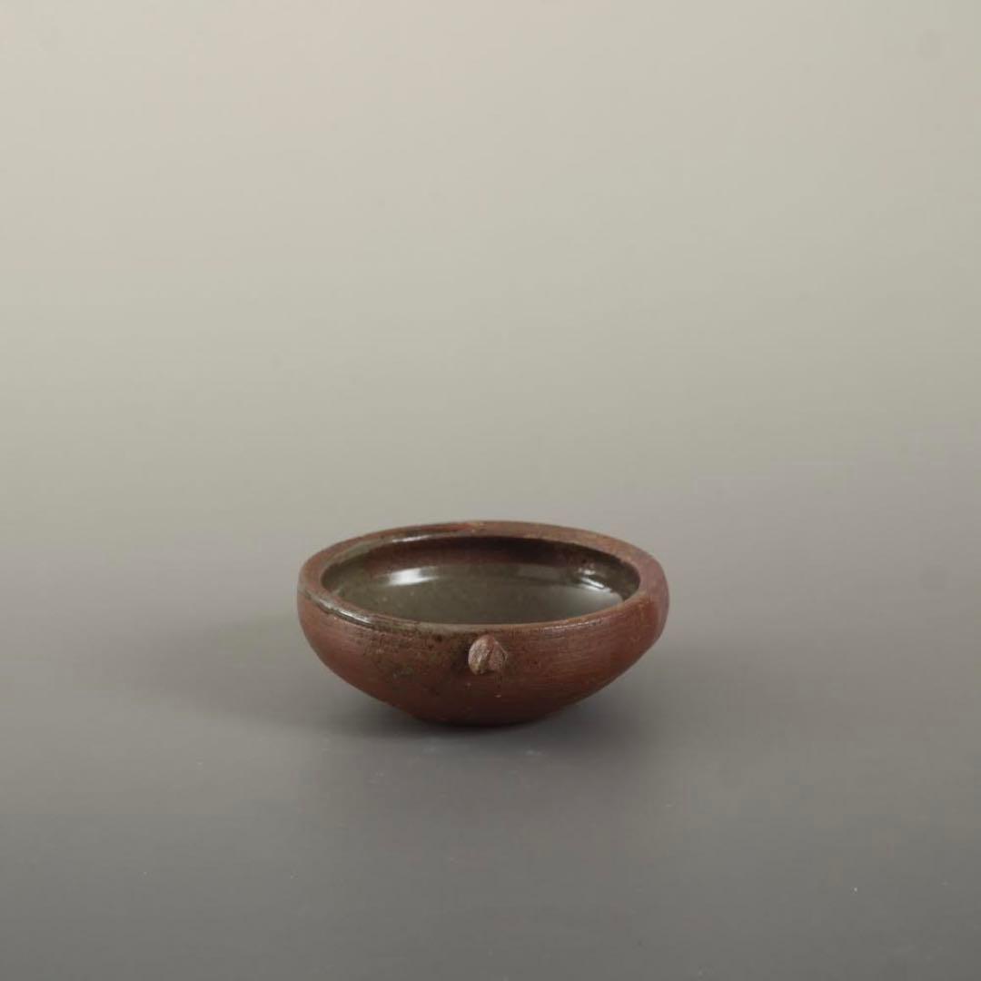 丹波 盃 酒器 古美術 古道具 アンティーク 丹波焼 平盃 丹波手付き盃