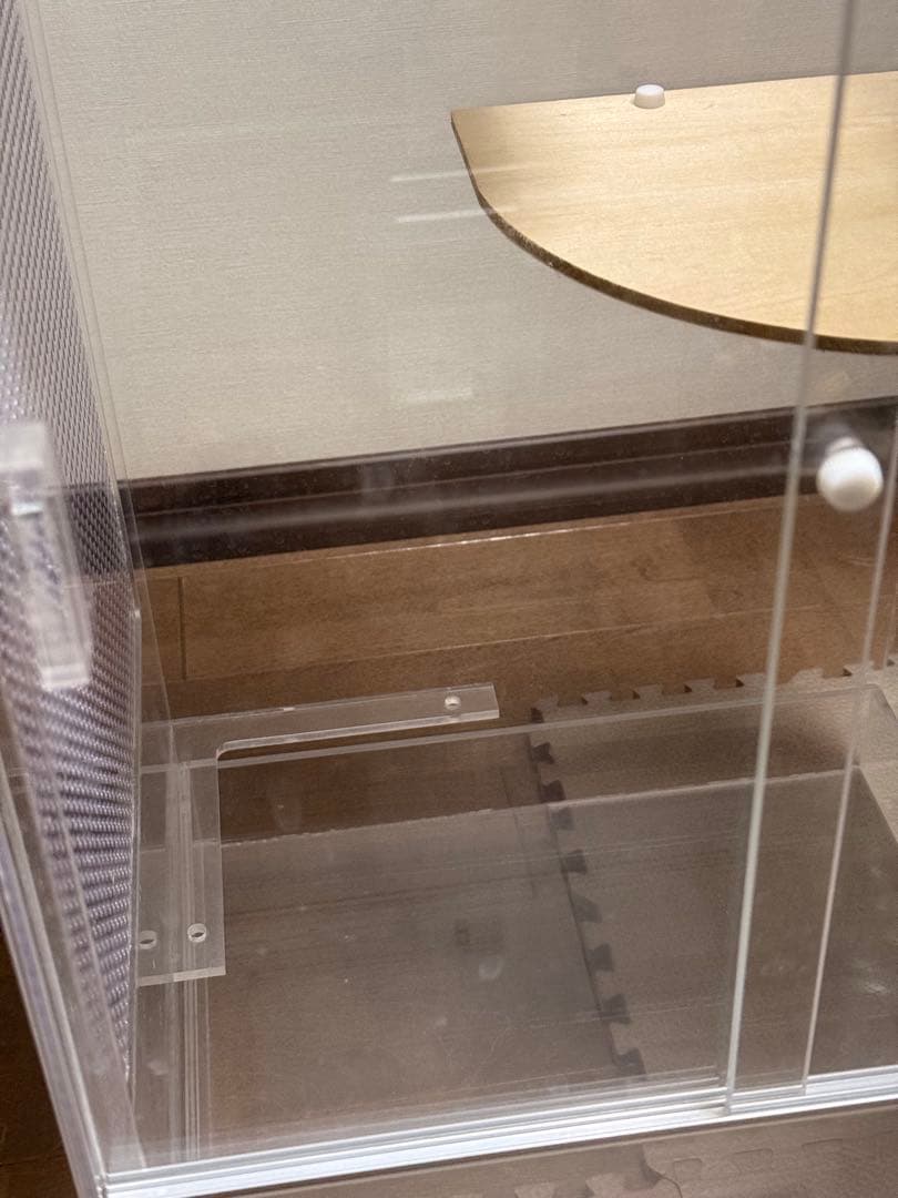 お引取り限定】小動物用アクリルケージ