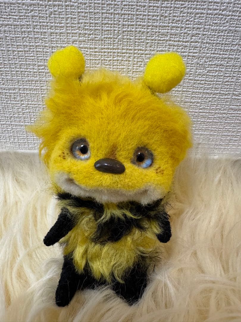 最終価格】海外作家様作 アートドール テディベア2体、ハチさんセット