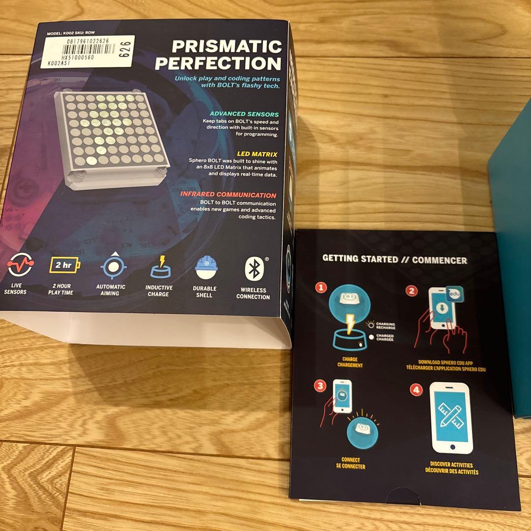 Ｓｐｈｅｒｏスフィロ BOLT K002ASI／アプリ対応のロボットボール
