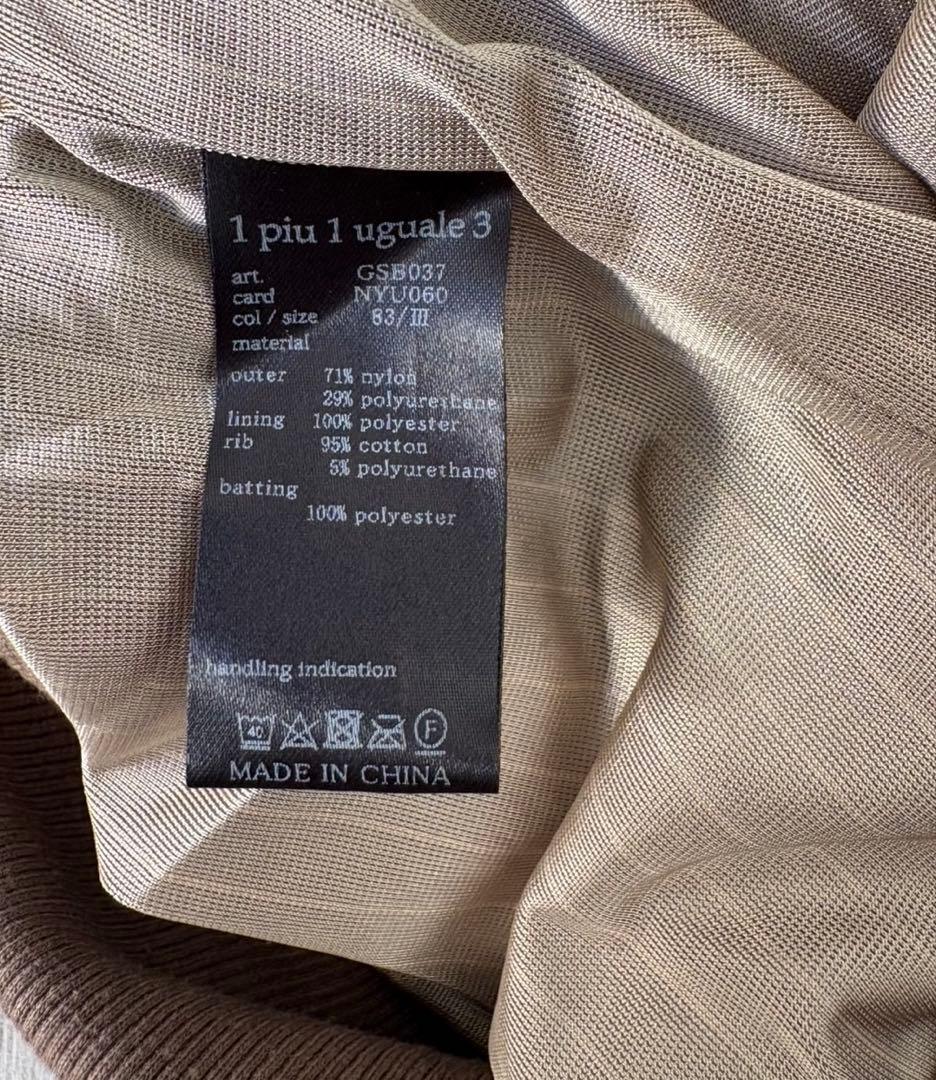 1PIU1UGUALE3 GOLF中綿ジャケット ゴルフ サイズⅢ M 冬