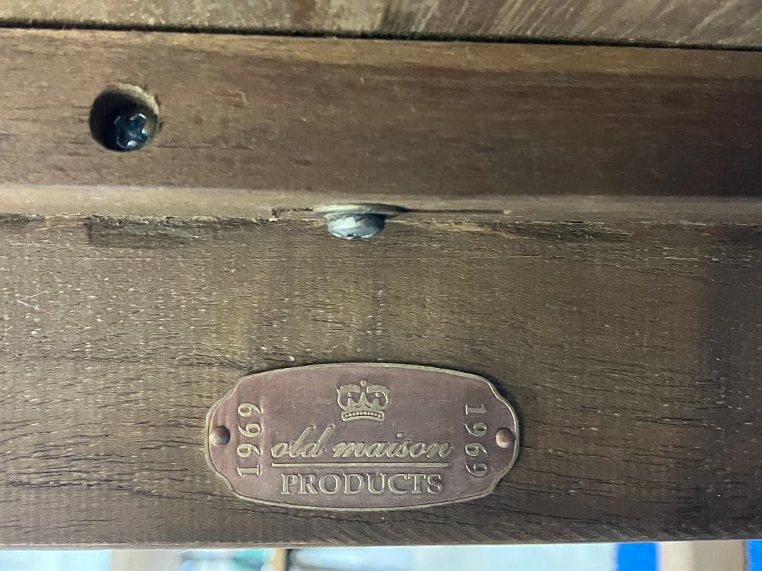 オールドメゾン ダイニングテーブル OMU-546G-224 ブラウン