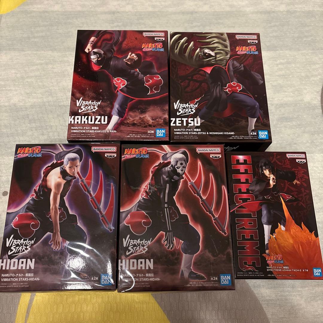 NARUTO ナルト ゼツ 角都 フィギュア 16個セット NARUTO VIBRATION
