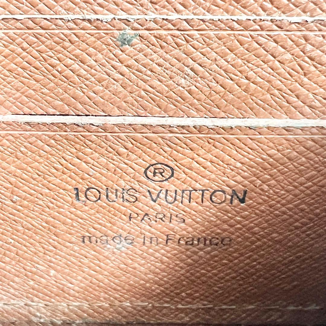 ルイヴィトン ケース ジッピーパース モノグラム 茶 小銭入れ 財布