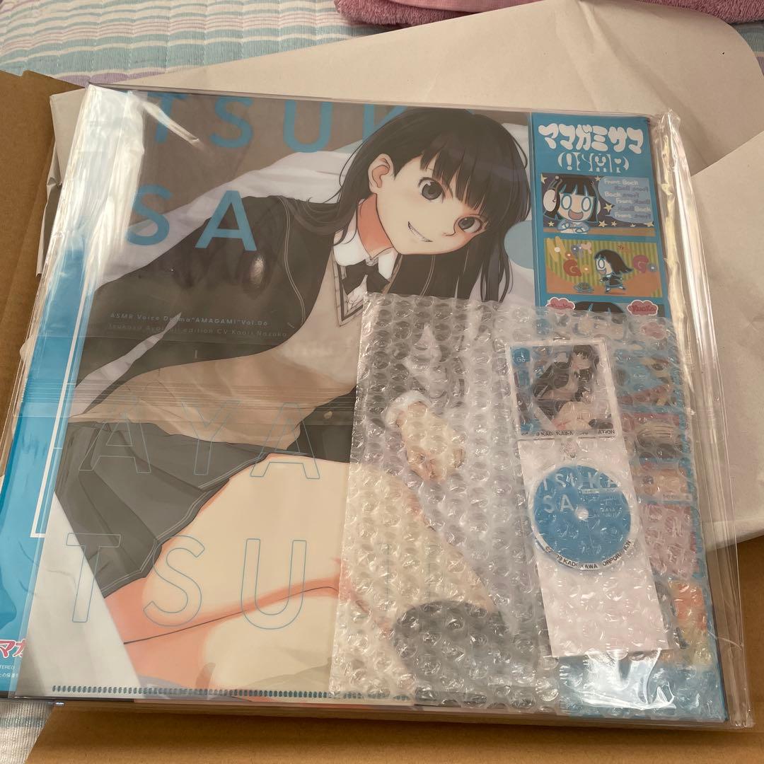 限定特典付き アマガミASMRボイスドラマ LPレコ ド仕様CD 絢辻詞 芽衣