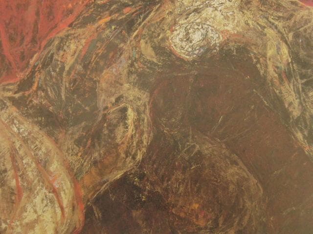 牧野一泉、【淵の肖像】、希少な額装用画集より、新品額装付