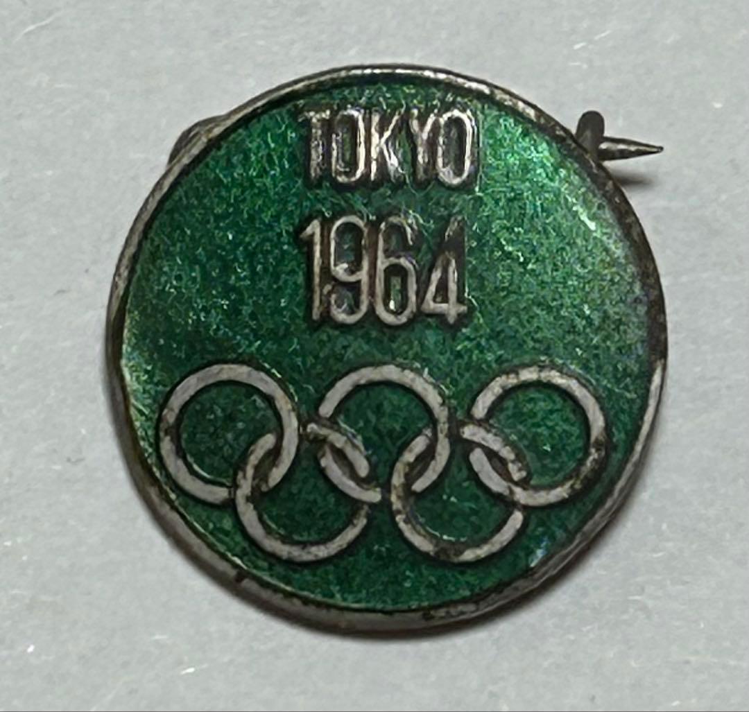 昭和レトロ 東京オリンピック 記念バッジ 1964年 当時物 - メルカリ