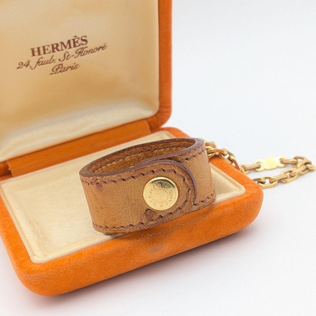 エルメス HERMES ノマド オーストリッチ グローブホルダー ケース付