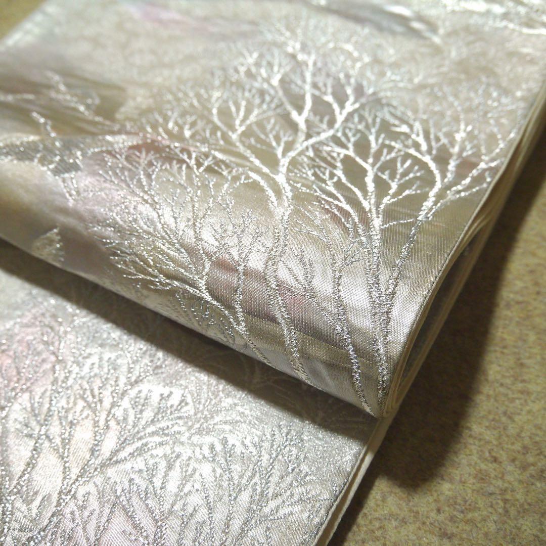 必見！早い者勝ち！！ 正絹 中古 西陣織 仕立て上がり袋帯☆944 - メルカリ