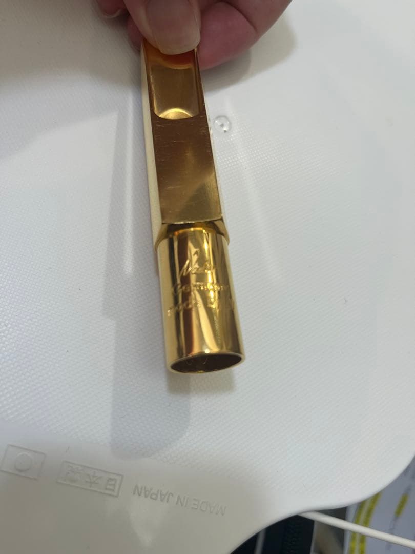 デイヴガーデラ　New Crescent テナーサックスマウスピース ゴールド