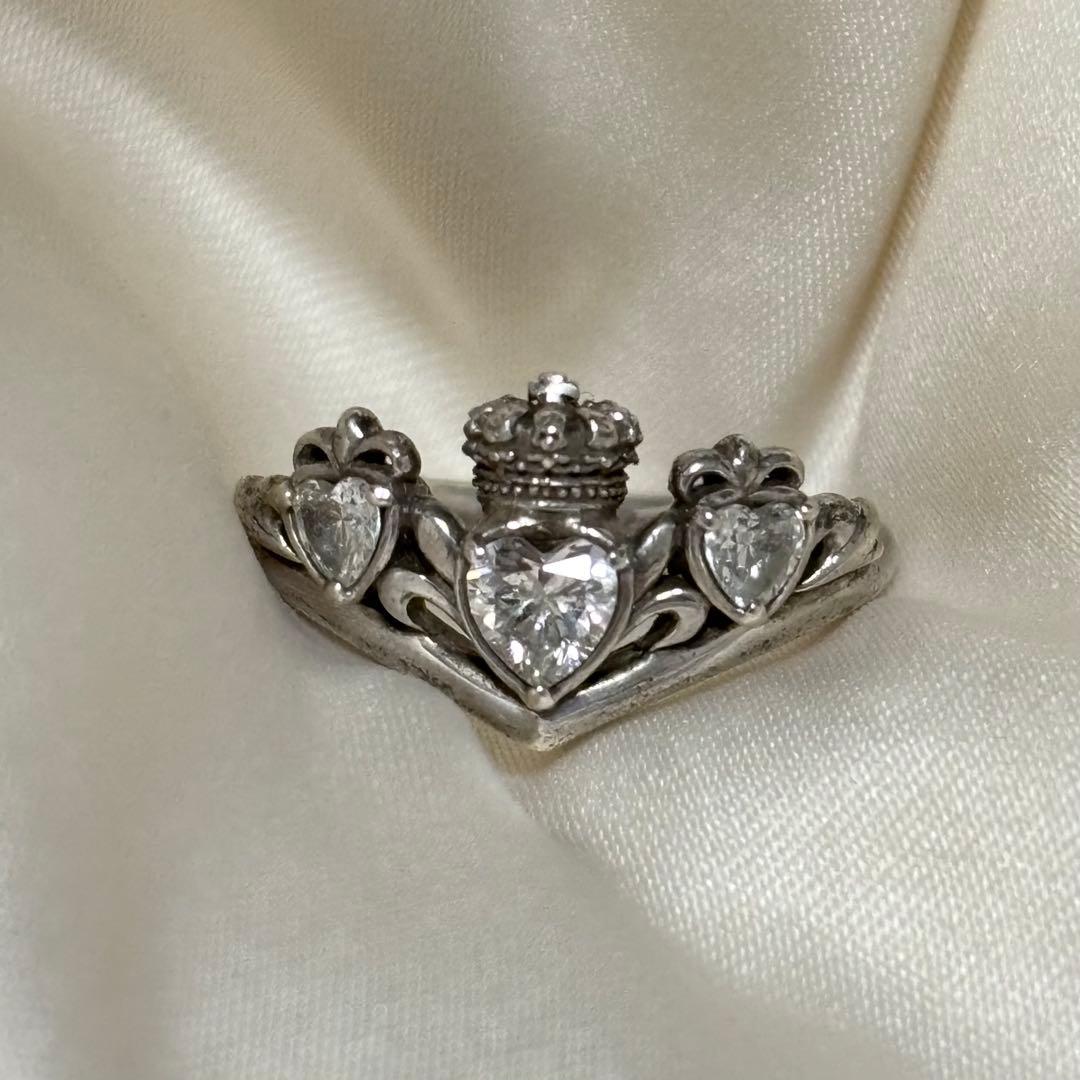 JUSTIN DAVIS ジャスティンデイビス　プリンセスハートリング　指輪