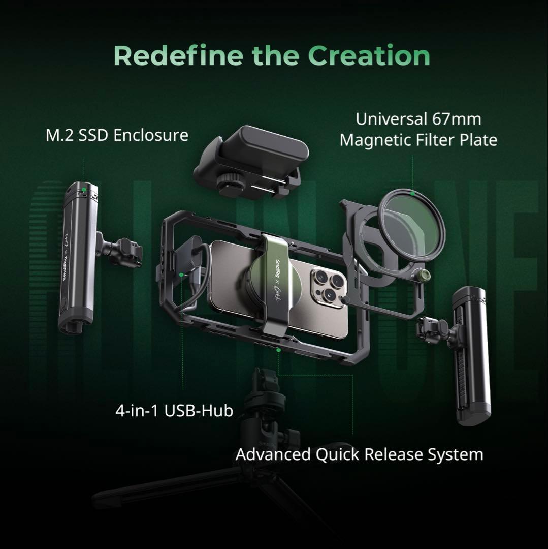 SmallRig スマホケージ カメラケージ スマホリグ　新品