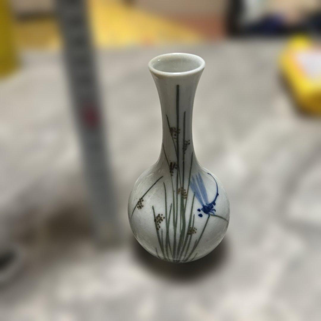 茶道具 八事窯 中村道年造 扇面香合 共箱 V 6353 茶道具 八事窯 b631