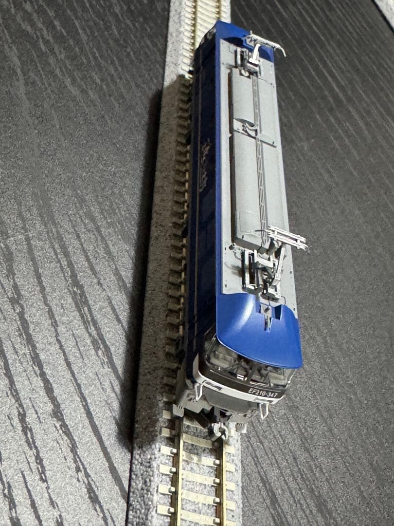 Nゲージ貨物列車セット　EF210+コキ9両